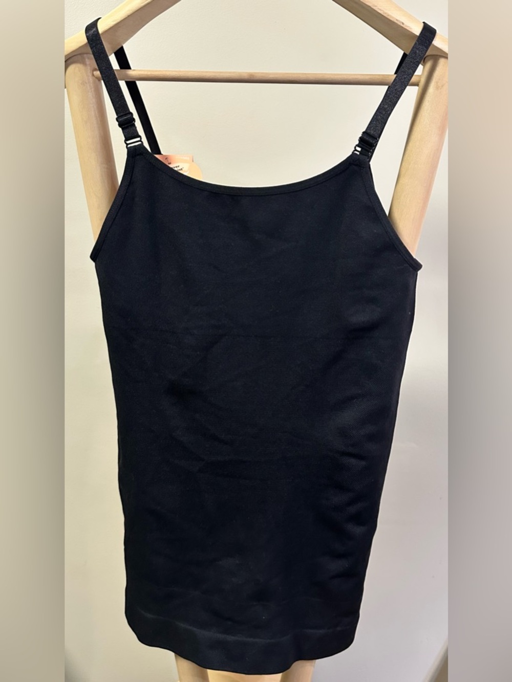 Shapermint Essentials Scoop Neck Cami Black Large NWT Shapewear Tank Top